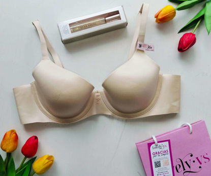 Imagen de Victoria's Lined Demi Nude Claro Sin Costuras 36B.